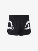 MANTO LOGO DUAL FIGHT SHORTS-GREEN
